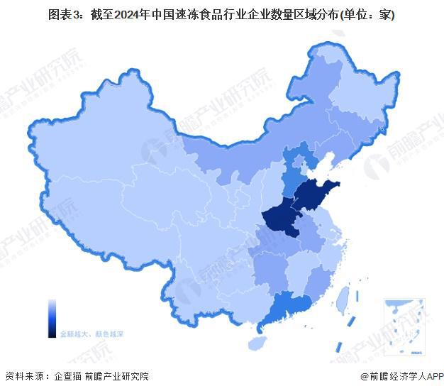 【干货】2024年速冻食品行业产业链全景梳理及区域热力地图(图3)