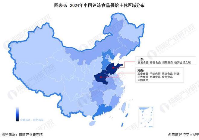 【行业深度】洞察2024：中国速冻食品行业竞争格局及市场份额(附区域竞争力、市场集中度、企业力)(图6)